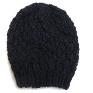 Roman Keflay Boho Black Handmade Cotton Crochet Hat Roman Keflay | Accessories | Roman Keflay Boho Black  main image 4